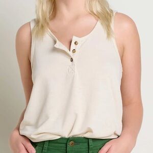 Toad & Piru Henley tank Size M